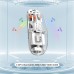 Mouse Nou M133, 2400dpi, 5 Butoane, Indicator Nivel Baterie, Transparent, Alb, Wireless + Bluetooth Mouse Nou M133, 2400dpi, 5 Butoane, Indicator Nivel Baterie, Transparent, Alb, Wireless + Bluetooth